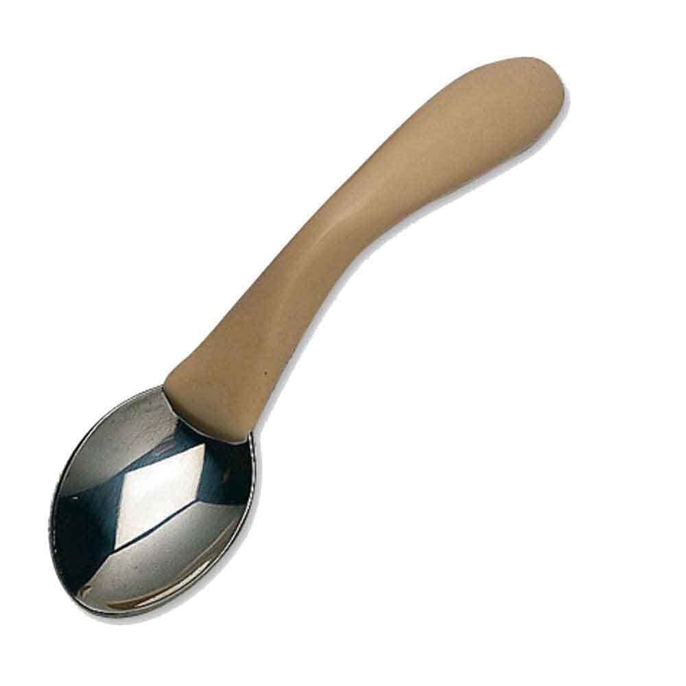 Close-up of a feature of Right Handed Caring Cutlery Spoon.