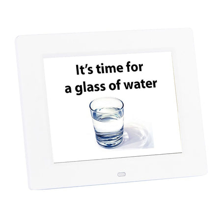 Lifestyle image of Rosebud Reminder Clock-Dementia Clock being used in a real-life setting.