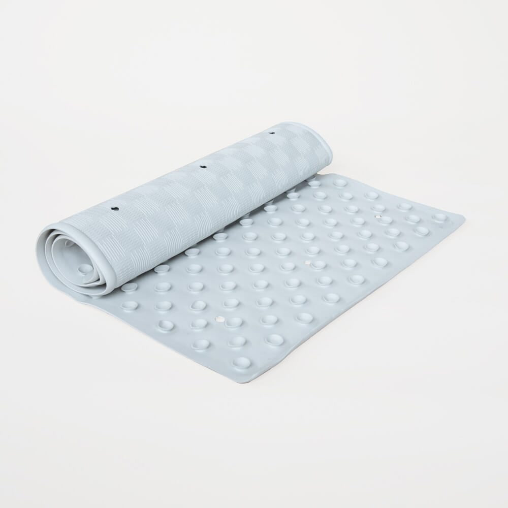 Lifestyle image of Rubber Bath Mat being used in a real-life setting.