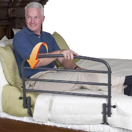 Image of Safety Bed Rail on a plain background.