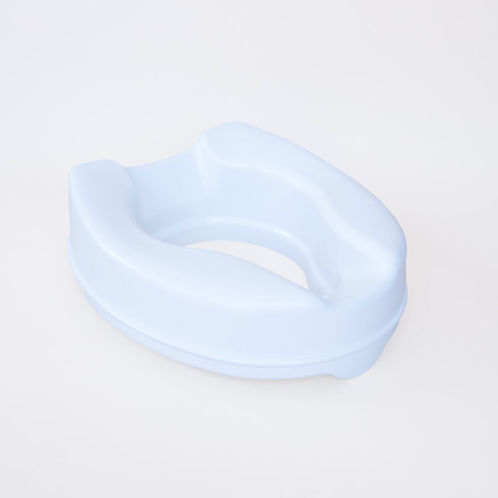 Close-up of a feature of Savanah Raised Toilet Seat.