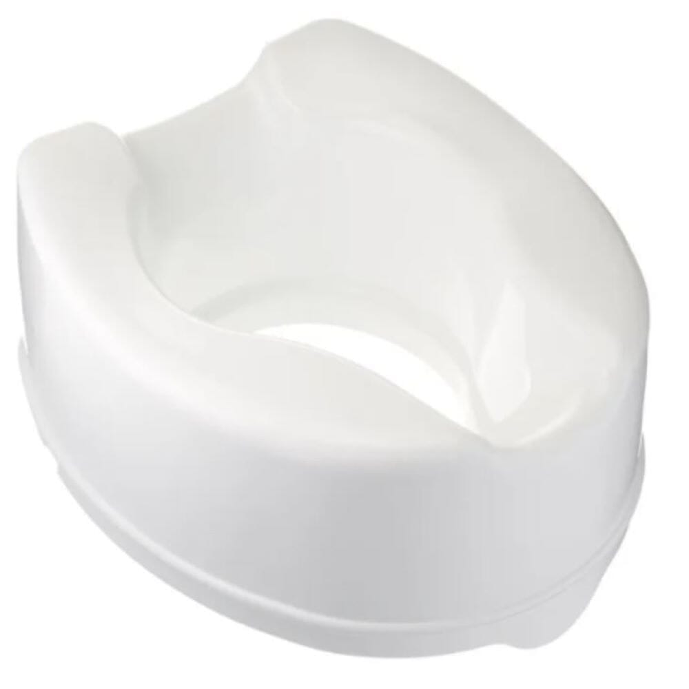 Close-up of a feature of Savanah Raised Toilet Seat.