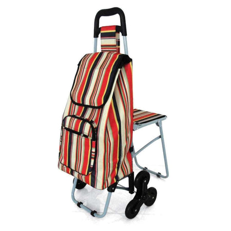 Image of Shopping Trolley with Stair Climber on a plain background.
