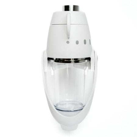 Close-up of a feature of ShowerSpaah Bubble Showerhead Set.