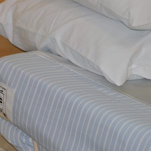Alternative view of Siba Satin 2 Way Fitted Base Sheet, showing different angle or usage.