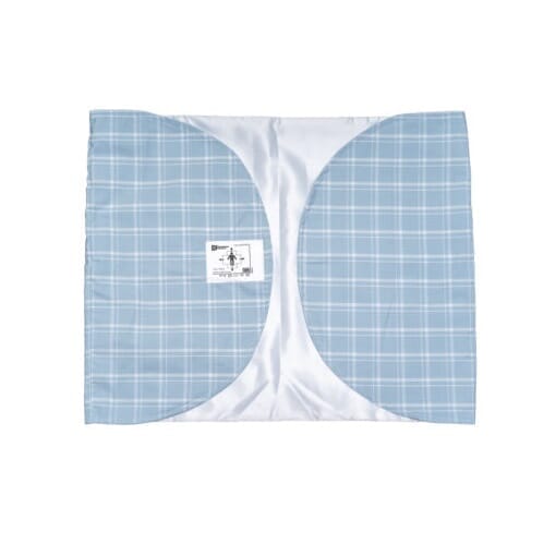 Siba Satin Sheet Pillowcase cushion on a seat or chair, demonstrating added comfort and pressure relief.