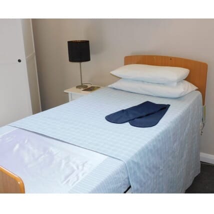 Close-up of the cover or texture of Siba Satin Sheet Pillowcase cushion, highlighting its softness and durability.