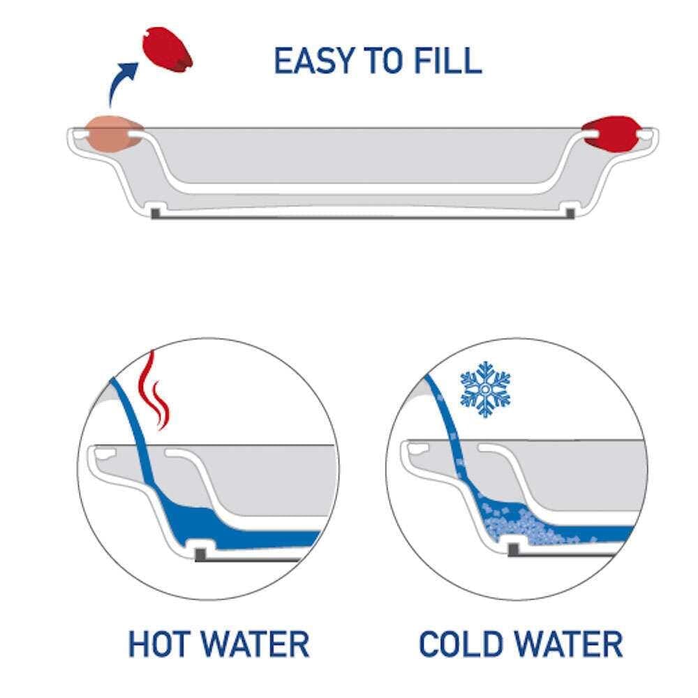 Alternative view of Soft Grip Keep Warm Thermo Bowl, showing different angle or usage.