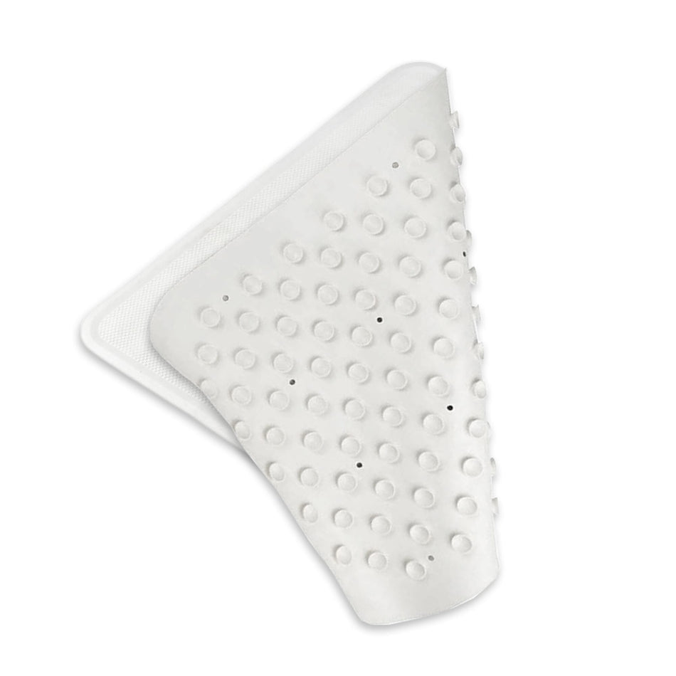 Square Shower Mat placed in a bath or shower tray, demonstrating its non-slip properties.