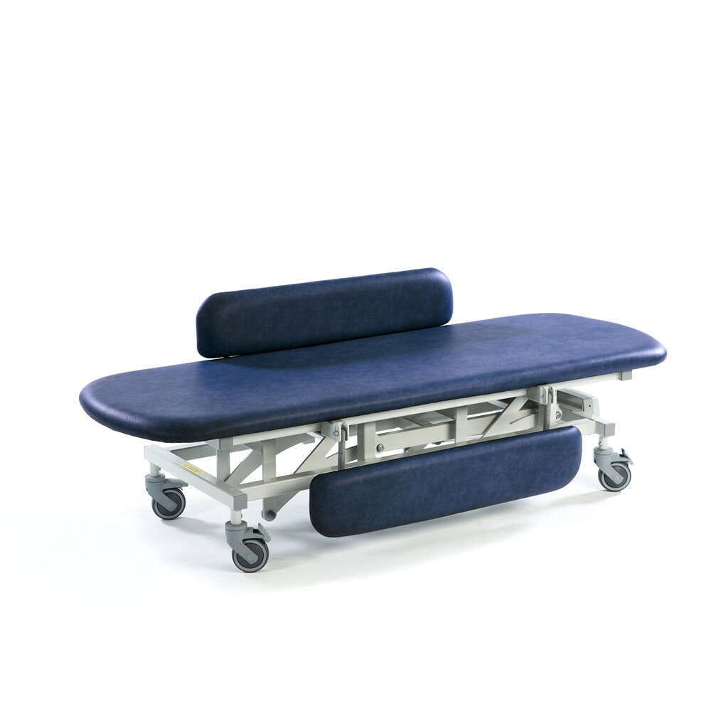 Image of Sterling Long Changing Table with Padded Side Supports on a plain background.