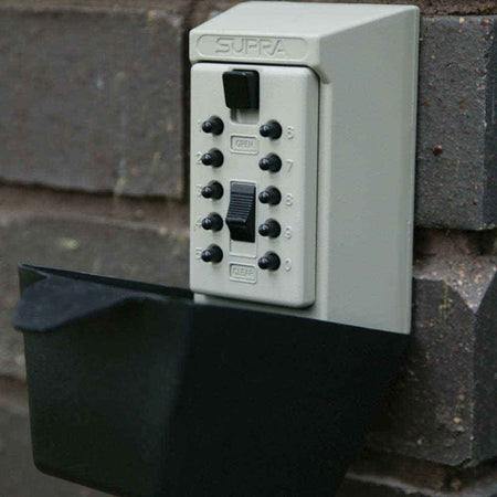 Close-up of a feature of Supra Permanent KeySafe.