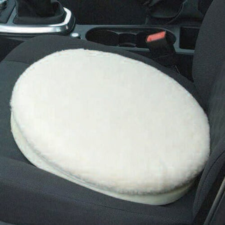 Close-up of a feature of Swivel Car Seat.