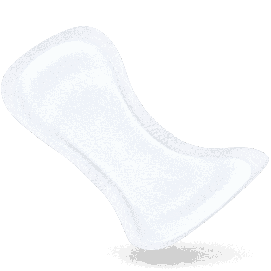 Alternative view of TENA Comfort Mini Incontinence Pads, showing different angle or usage.