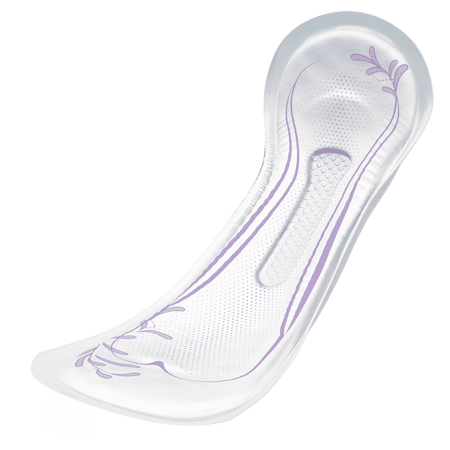 Alternative view of TENA Lady Discreet Incontinence Pads, showing different angle or usage.