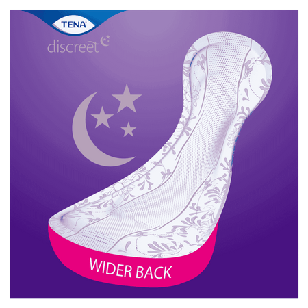 Alternative view of TENA Lady Discreet Incontinence Pads, showing different angle or usage.