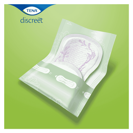 Alternative view of TENA Lady Discreet Incontinence Pads, showing different angle or usage.