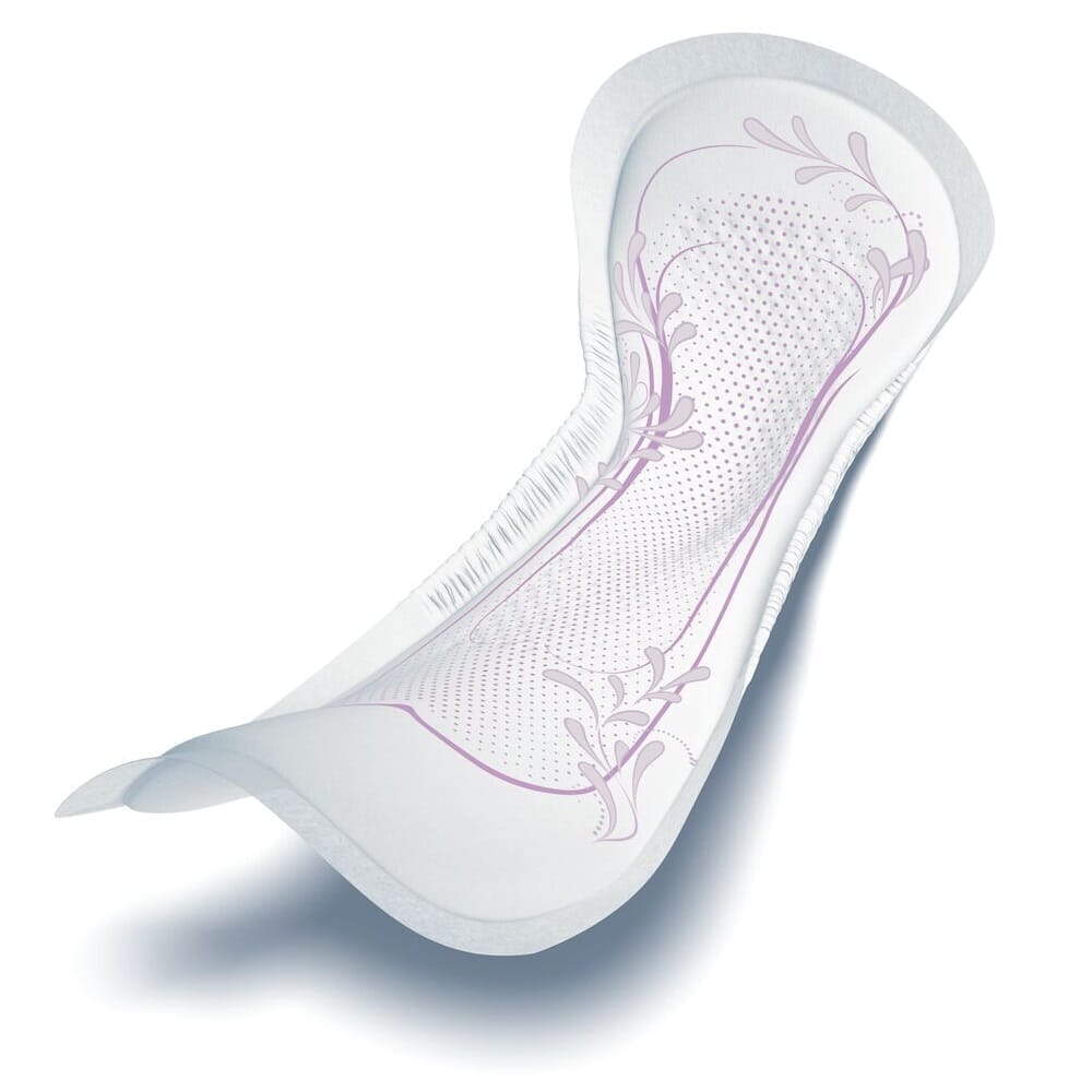 Alternative view of TENA Lady Discreet Incontinence Pads, showing different angle or usage.