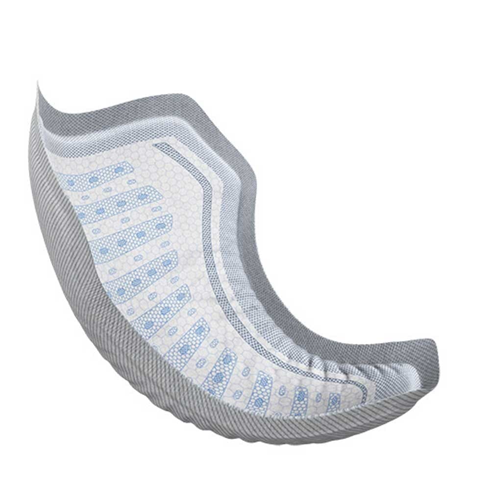 Lifestyle image of TENA Men Discreet Incontinence Pads being used in a real-life setting.