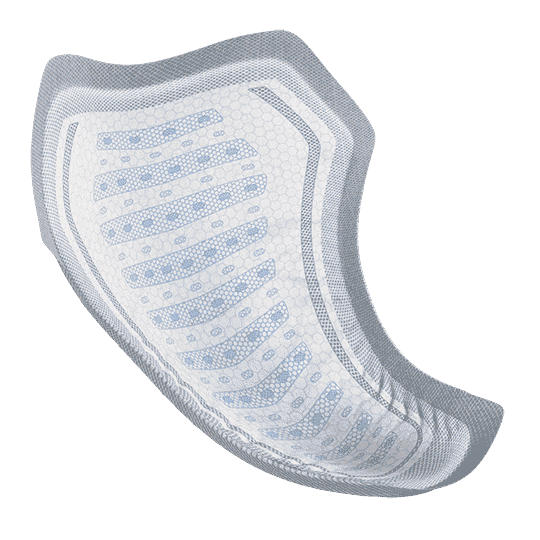 Alternative view of TENA Men Discreet Incontinence Pads, showing different angle or usage.