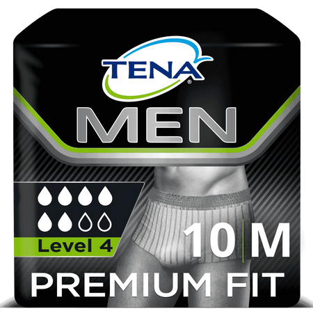 Image of TENA Men Level 4 Incontinence Pants on a plain background.