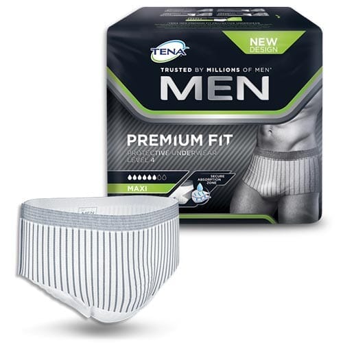 Image of TENA Men Level 4 Incontinence Pants on a plain background.