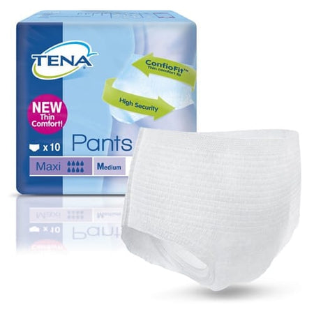 Image of TENA Pants Maxi Incontinence Pants on a plain background.