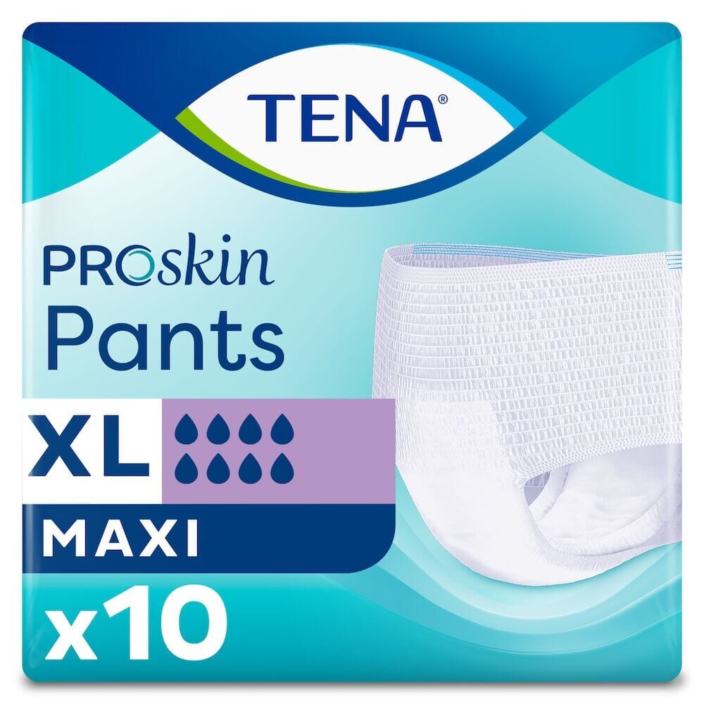 Image of TENA Pants Maxi Incontinence Pants on a plain background.