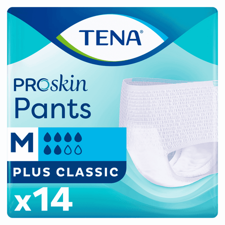 Image of TENA Pants Plus Incontinence Pants on a plain background.