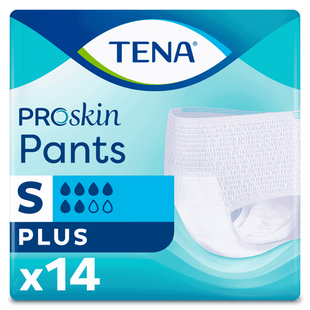 Image of TENA Pants Plus Incontinence Pants on a plain background.
