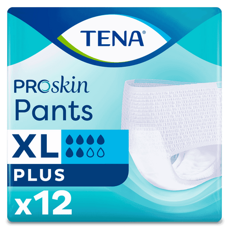 Image of TENA Pants Plus Incontinence Pants on a plain background.