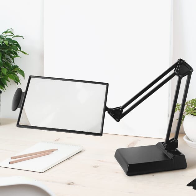 Alternative view of Table Stand Magnifier, showing different angle or usage.