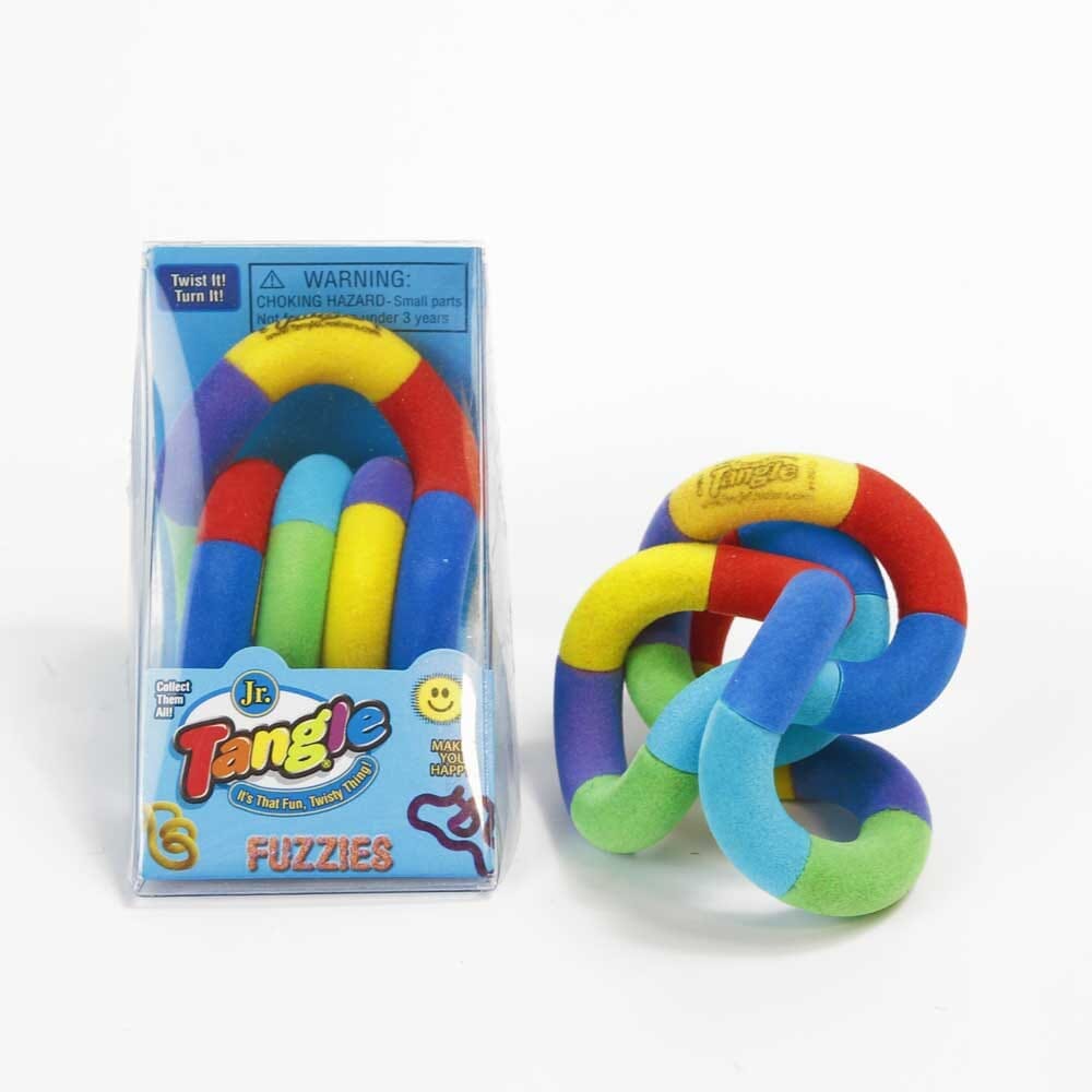 Close-up of a pocket or organiser section inside Tactile Sensory Bag bag.