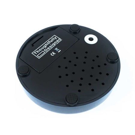 Alternative view of Talking Button Clock, showing different angle or usage.