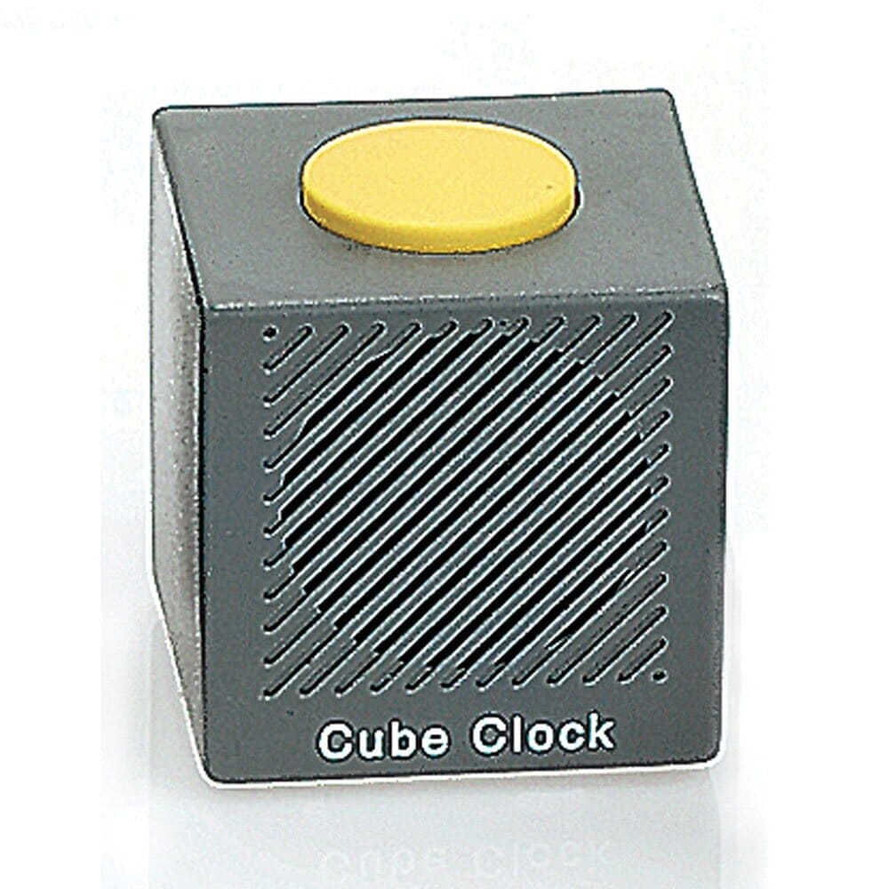 Image of Talking Cube Clock on a plain background.