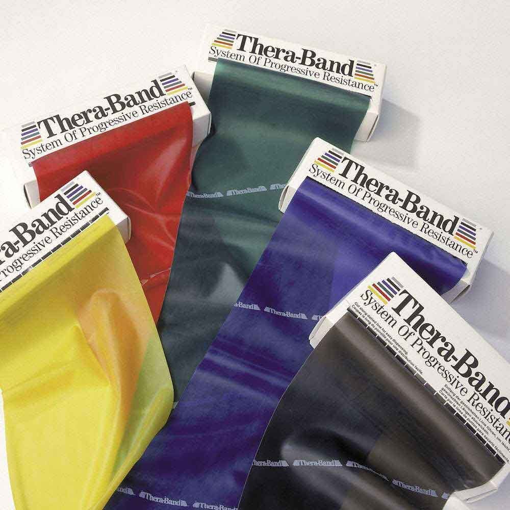 Alternative view of Thera-Band Exercise Band, showing different angle or usage.