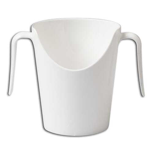 Image of Two Handled Nose Cup on a plain background.