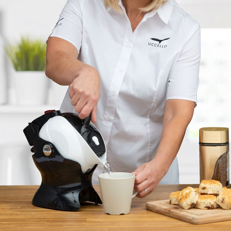 Alternative view of Uccello Kettle, The Easy Pour Kettle, showing different angle or usage.