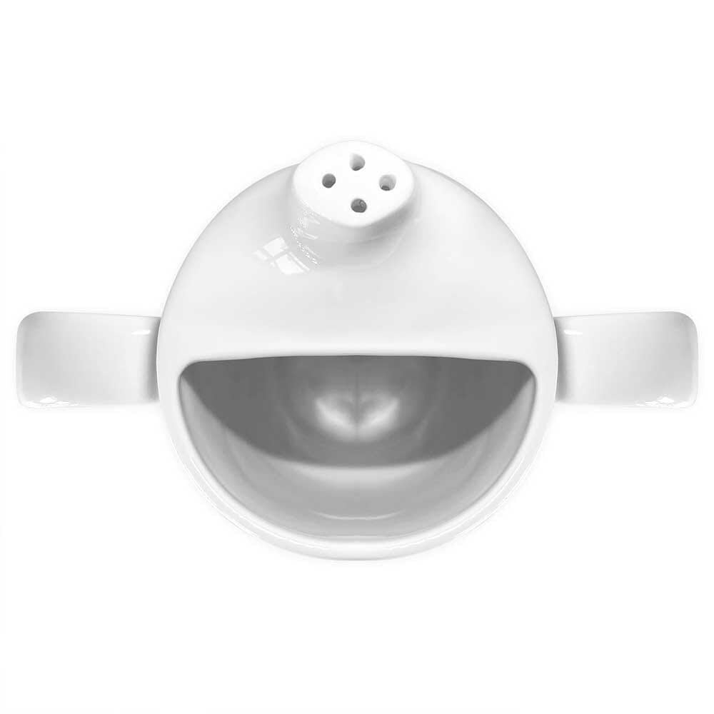 Diagram or packaging of Wade Dignity Two Handled Drinking Cup highlighting dimensions or features.