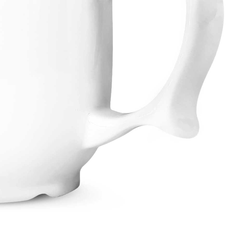 Close-up of a feature of Wade Dignity Two Handled Mug.
