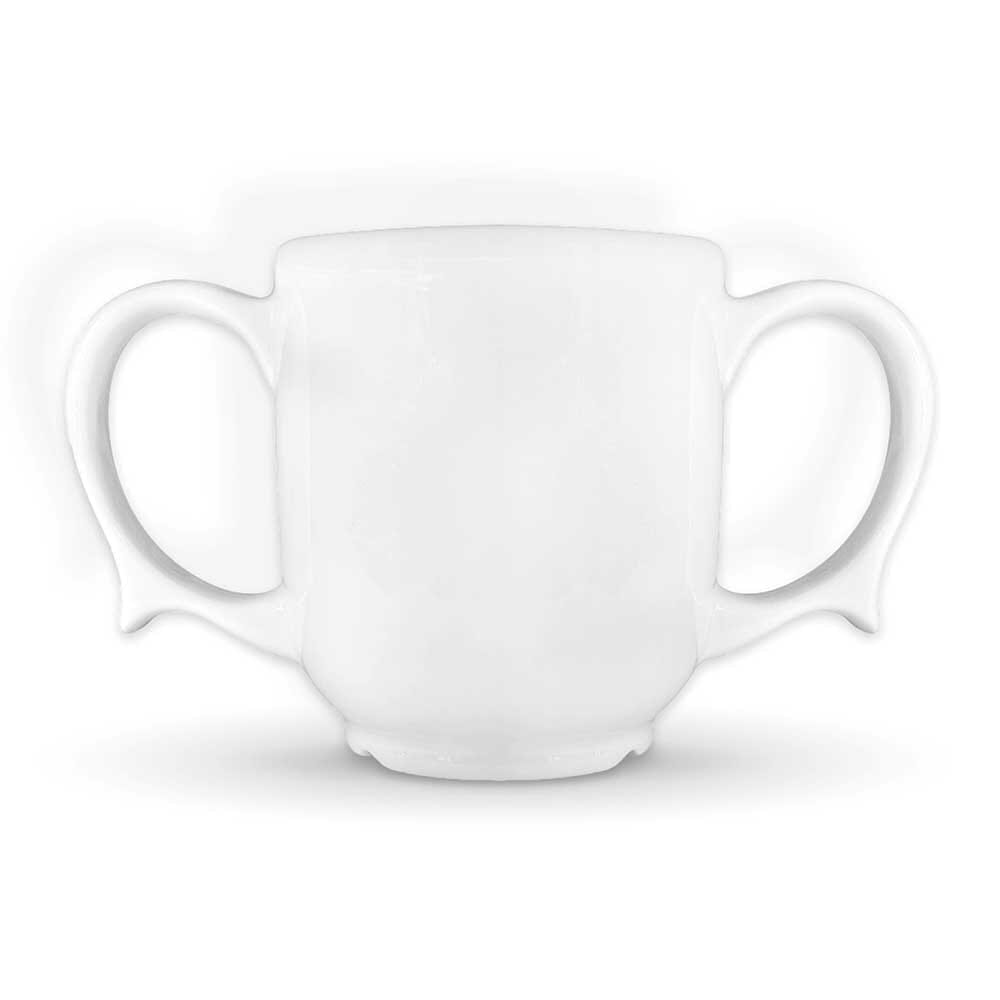 Diagram or packaging of Wade Dignity Two Handled Mug highlighting dimensions or features.
