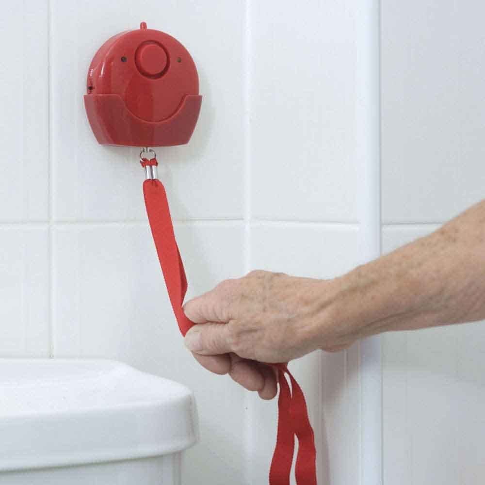 Alternative view of Wall Mounted Panic Alarm, showing different angle or usage.