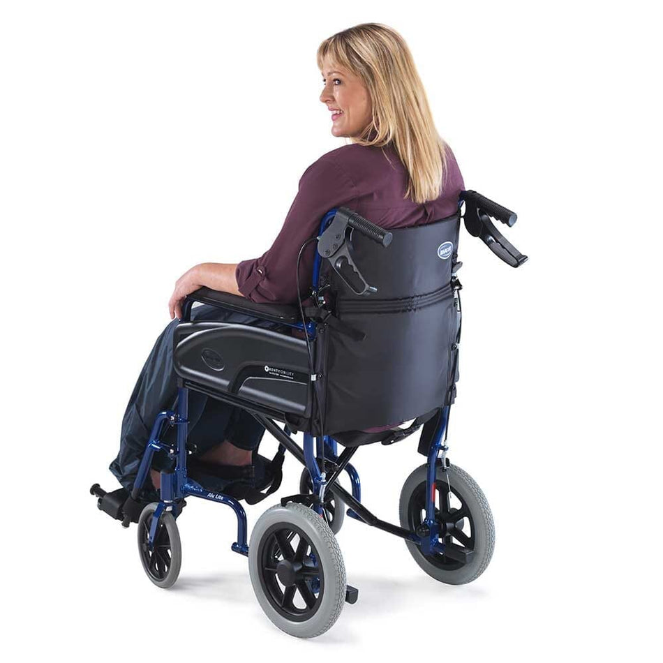 Alternative view of Waterproof Wheelchair Apron Cover, showing different angle or usage.