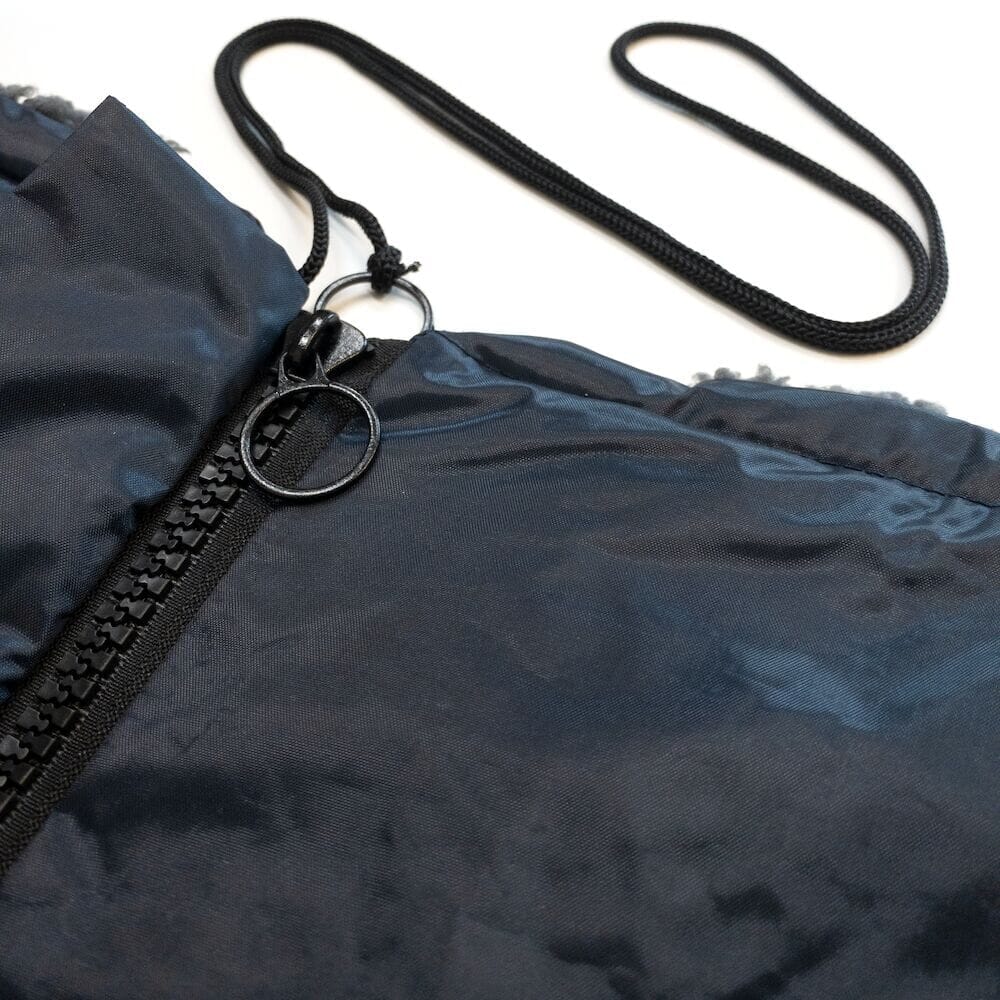 Lifestyle image of Wheelchair Cosy-Fleece Lined and Waterproof being used in a real-life setting.