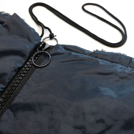 Lifestyle image of Wheelchair Cosy-Fleece Lined and Waterproof being used in a real-life setting.