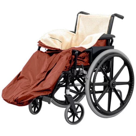 Image of Wheelchair Cosy-Fleece Lined and Waterproof on a plain background.