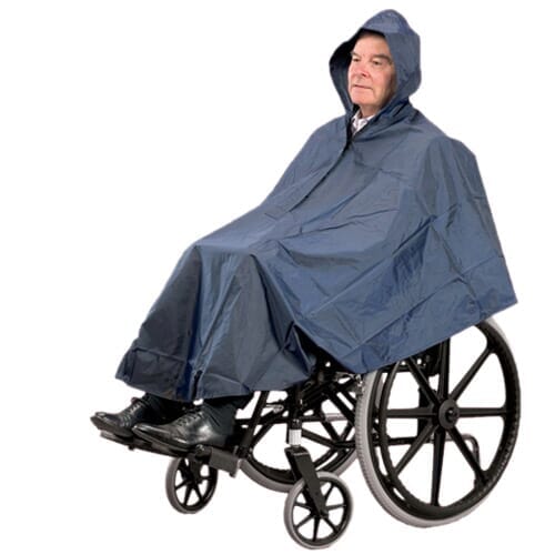 Image of Wheelchair Poncho-Lined on a plain background.