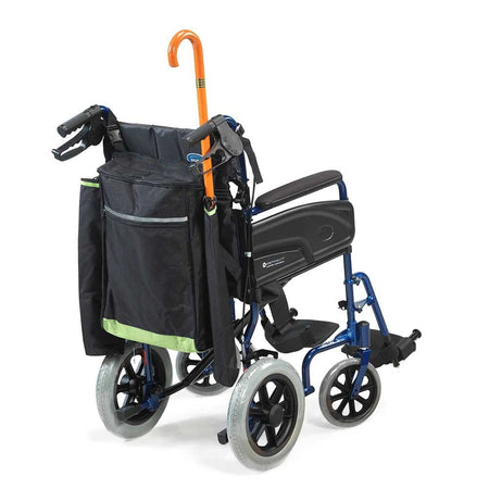 Wheelyscooter Wheelchair Scooter Crutch Bag: pair of crutches side by side on a plain background, showing left and right crutches together.