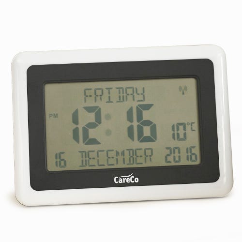 Clear Display LCD Clock
