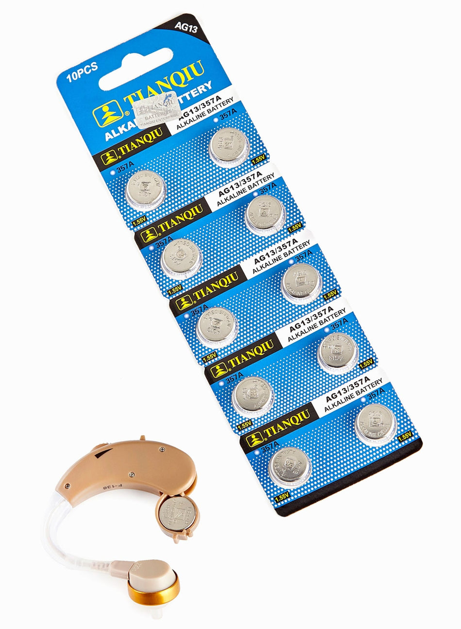 Livewell Hearing Aid - Spare Battery Pack x10