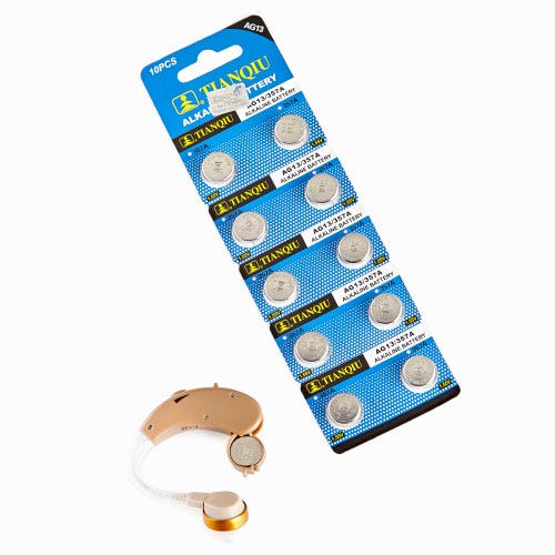 Livewell Hearing Aid - Spare Battery Pack x10